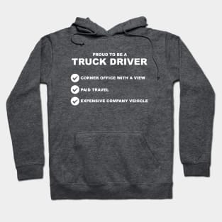 Proud to be a Truck Driver Hoodie